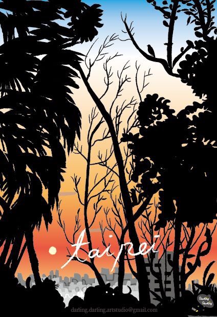 WeidaLin's tweet image. Taipei 象山
#Taiwan #taipei #mountain #illustrator #Illustrations #color #life #city #插畫 #插画