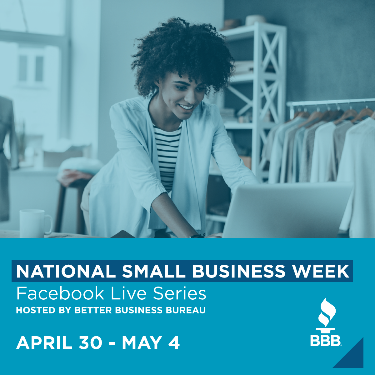CentralTexasBBB's tweet photo. Hey Small Businesses, join BBB for National Small Business Week!

Be sure to check our Facebook event for more info: https://t.co/ykSeAWbr5V https://t.co/7uS4PrcYzY
