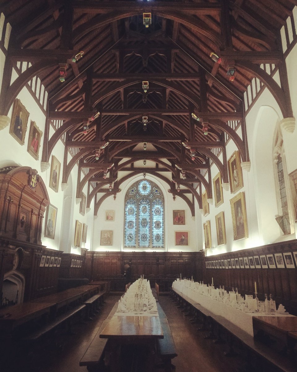 pdkirwan's tweet photo. And what a location for a conference dinner... 'Hogwarts' style #tendonuk https://t.co/UeqoFSrBEP