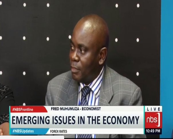 nbstv's tweet photo. Fred Muhumuza: Government finds itself in a difficult situation. They need revenue for all sorts of things. There are so many other things coming up. Politics is becoming expensive these days #NBSFrontline https://t.co/0os4WigmZF
