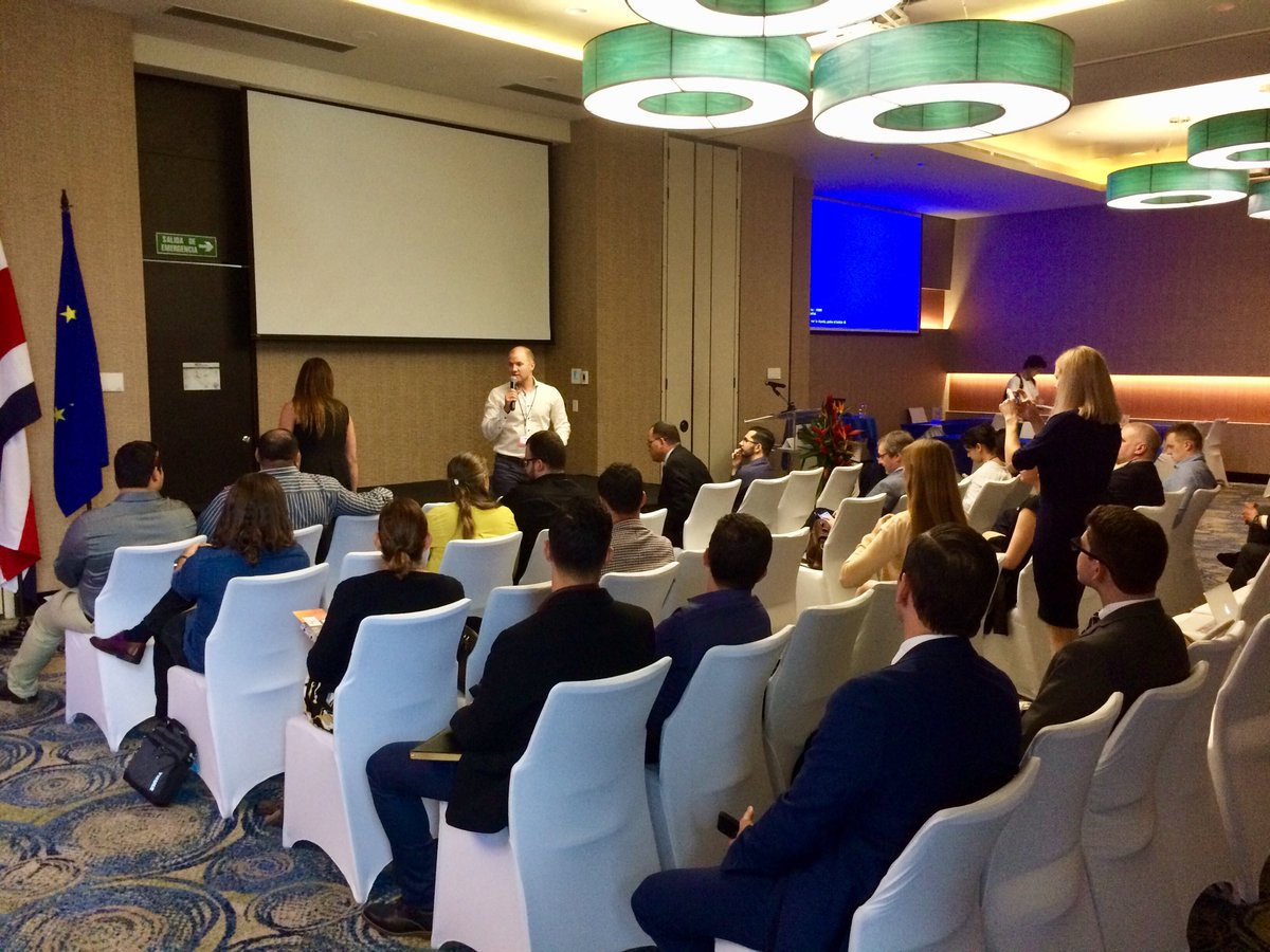 About to launch ICT company “speed-dating” between #CostaRican and #Baltic companies.

ICT Baltic-Costa Rican Business Forum 

Supported by <a href="/eulacfoundation/">EU-LAC Foundation</a> <a href="/ELAN_Biz/">ELANBiz</a> 
<a href="/UEenCostaRica/">Unión Europea en Costa Rica 🇪🇺</a> <a href="/Procomer_CR/">PROCOMER</a> #Eurocamara 

🇨🇷 🇪🇪 🇱🇻 🇱🇹