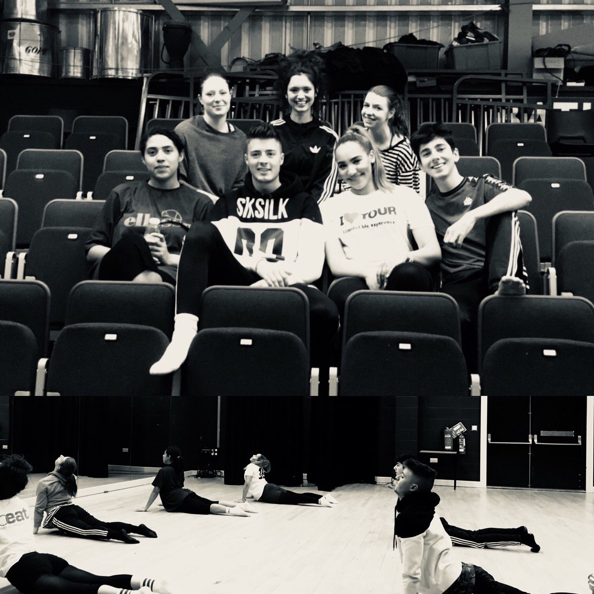 YDTynedale's tweet photo. Another fantastic day in the studio @QEHSHexham with YDT alumni students @HitgroundDance creating something extra special for the finale of our tenth anniversary show @QueensHall #ydt #alumni #decennium #10yearsofYDT https://t.co/F7RgrBc01p