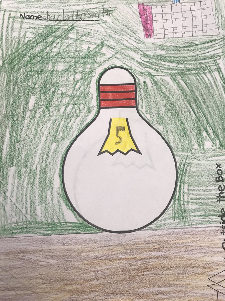 What would you turn a lightbulb into?  #creativestudents #thinkoutsidethebox