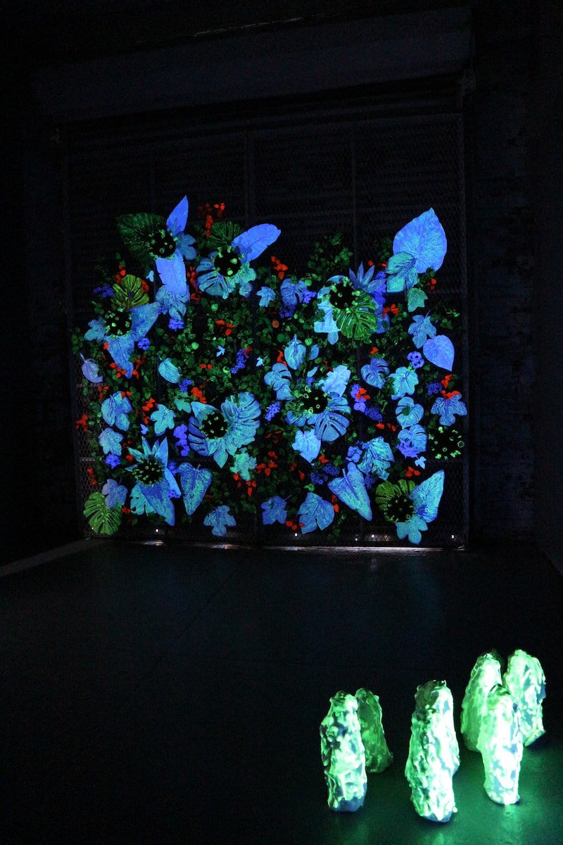 See you tonight at 7pm for our free public discussion with artist Cecile Chong &amp; scholar Suzanne Schneider about the immersive installation "In Between Daylight." #cecilechong #inbetweendaylight #fivemyles fivemyles.org
