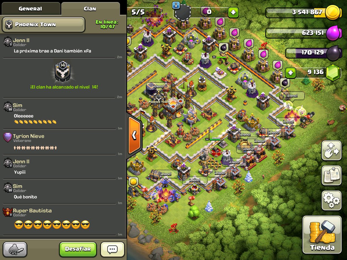 town_clan's tweet photo. Es un orgullo ser parte de esta familia, que renació de sus cenizas con jugadores que llevan este clan en sus venas. Cada guerra, cada mínimo invertido en este nuestro mundo virtual. Go @town_clan Nivel 14 😍 https://t.co/A9hzwZKhjk