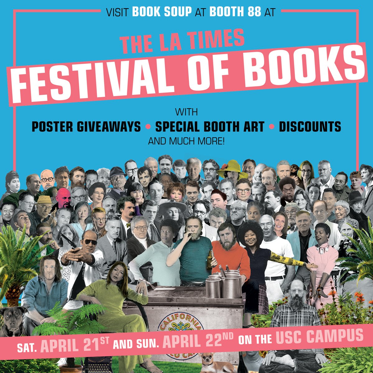 BookSoup's tweet image. We'll see you at booth 88🌴