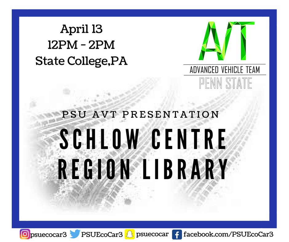 PSUEcoCAR3's tweet photo. Stop by tomorrow for trivia, food, and prizes! https://t.co/MQBRwgz3ko
