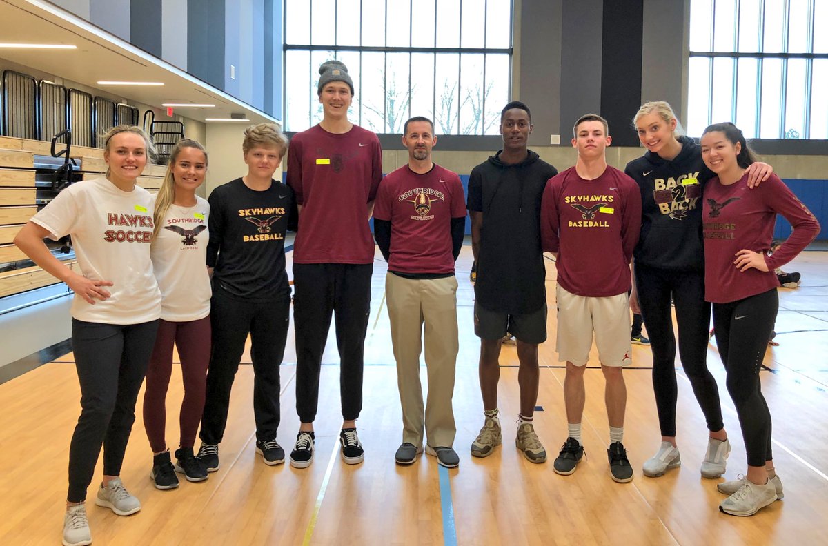 So cool to meet new friends! Thanks for coming to play Poison Ball with us today and talk about Southridge Sports!! <a href="/Vose_BSD/">Vose Elementary</a> <a href="/southridgehigh/">Southridge High</a>
