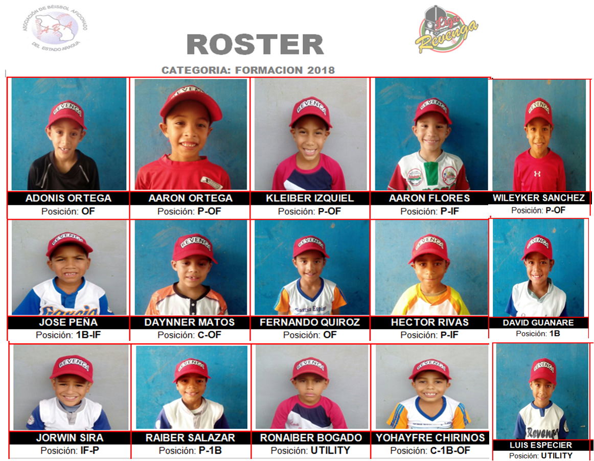 ligarevenga's tweet photo. Estos son mis peloteritos @FotoSportGroup @AsoAragua  @ligaince https://t.co/tZ9PXDaWBo