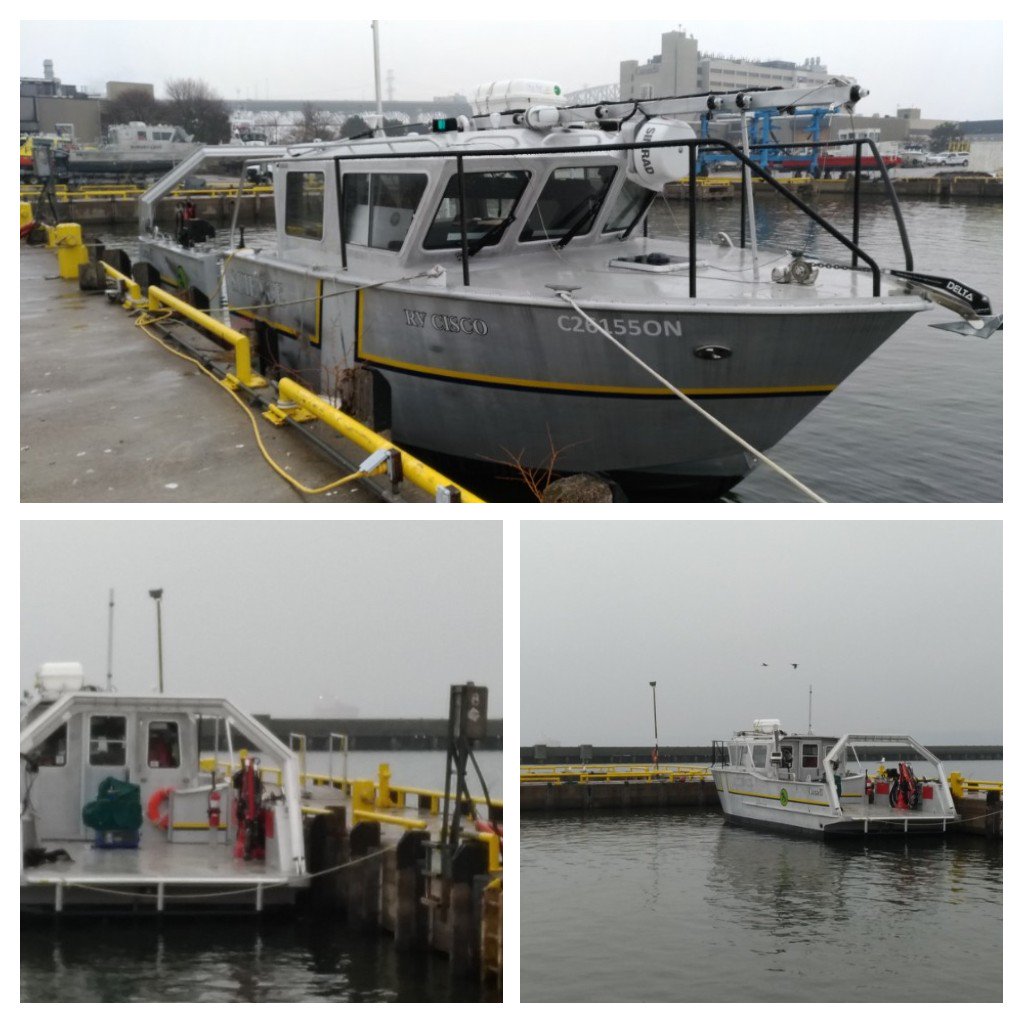 Everyone around here is getting ready for #2018fieldseason. Captain Dallas has his hands full with getting the <a href="/RV_Cisco/">Great Lakes vessel RV_CISCO</a> ship-shape in time for spring sampling in #LakeOntario.