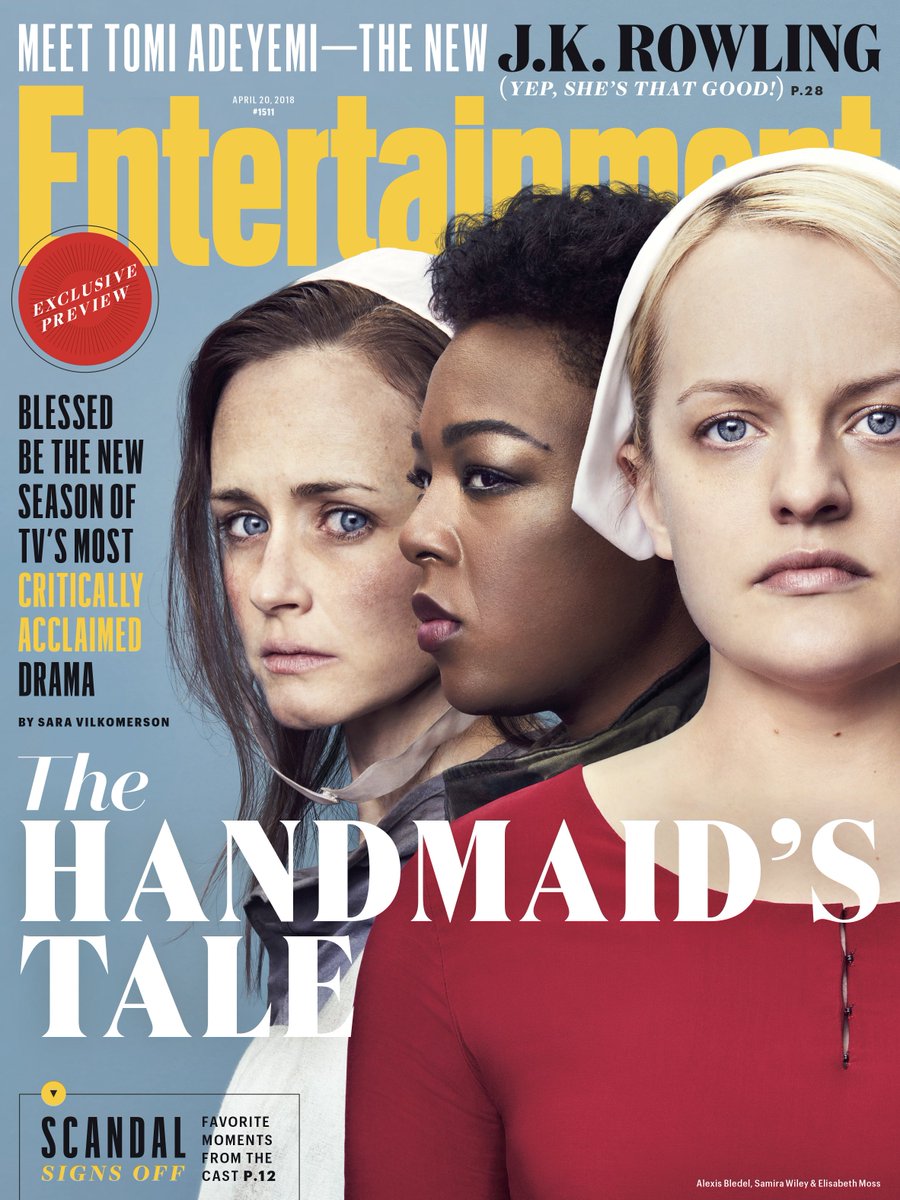 EW's tweet image. Praise be! @handmaidsonhulu is back for season 2, and we’ve got an exclusive preview of what’s to come: share.ew.com/RgblnOX #HandmaidsTale