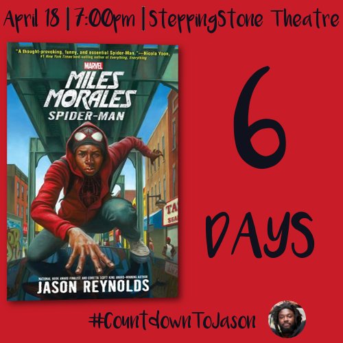 RedBalloonBooks's tweet photo. The next @JasonReynolds83 book is MILES MORALES! The coolest (& smartest) Spiderman story yet. Miles is suddenly having a hard time at school, & it's not helping that he's spending all his free time crime-fighting. #BooksellerLily loves! #CountdownToJason https://t.co/x0s7RdkWsp https://t.co/S3e2Pb83pH