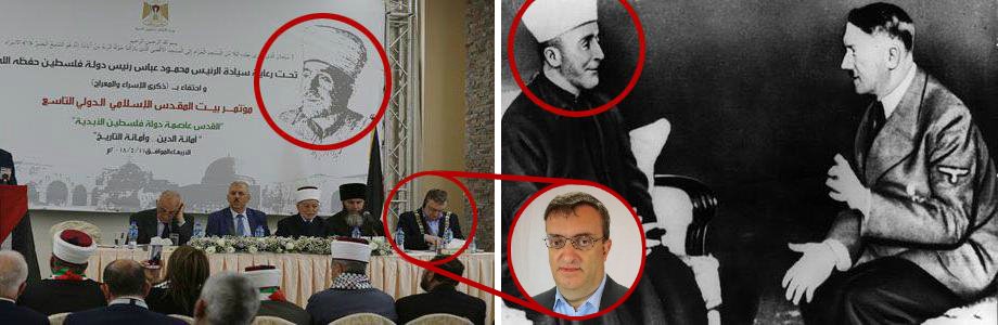 EladRadson's tweet photo. On Israel's holocaust memorial day, Lord Mayor of #Dublin🇮🇪 @MMacDonncha took part in a Ramallah event glorifying #Palestinian WWII Mufti of #Jerusalem war criminal Amin al-Husseini, who actively promoted Hitler's final solution of exterminating Jews
🔗https://t.co/rW7W3tHiIB https://t.co/I1PxqK77Hc