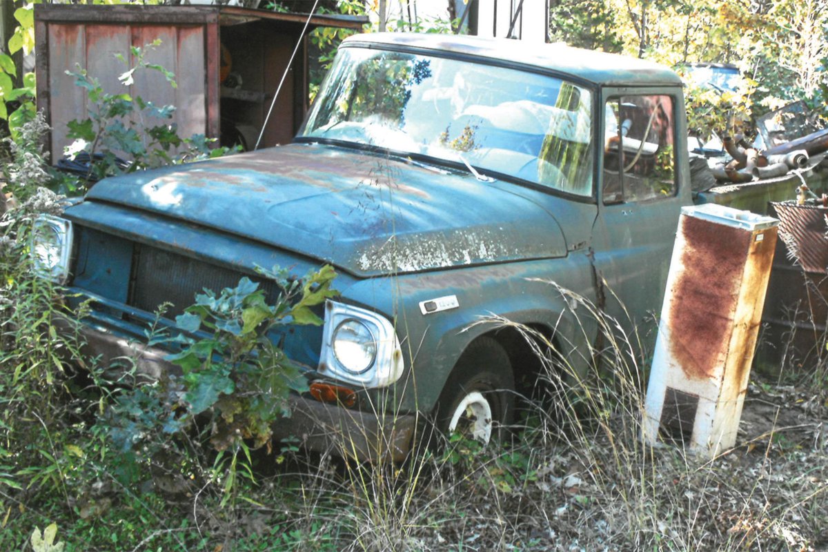 Classic Trucks On Twitter The Weeds In This Compound Have Grown