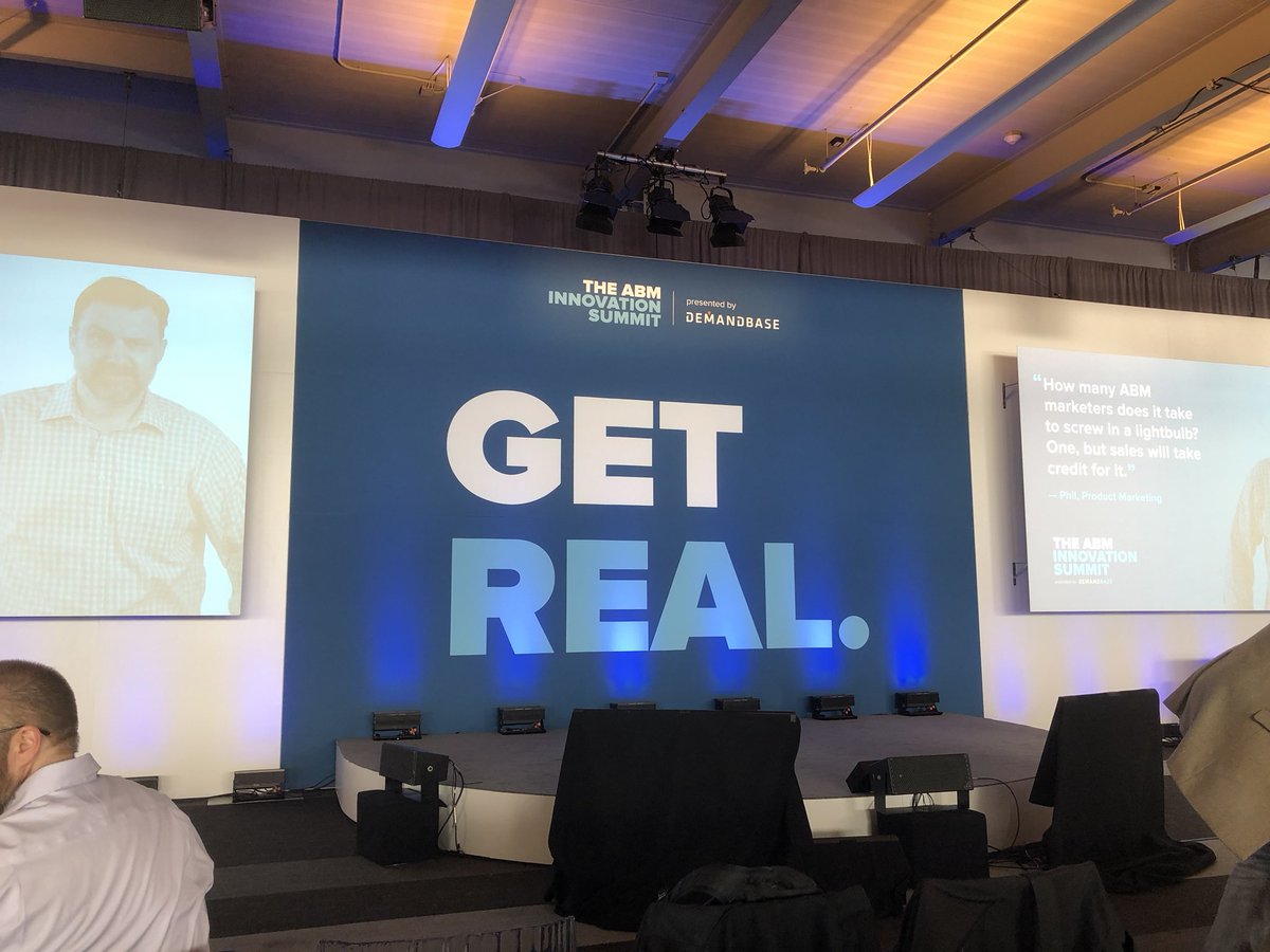 Lot of excitement in the air at the wake of day 2 at #ABMSummit. It’s been a great event so far and I expect it to get better.  Thanks, <a href="/Demandbase/">Demandbase</a>