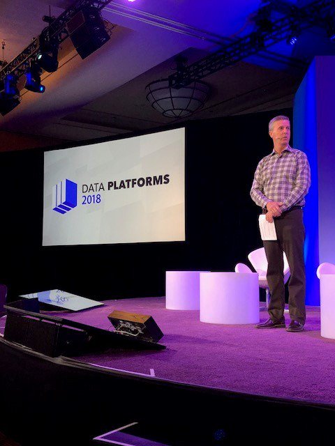 mediamath's tweet image. .@qubole COO, Kevin Kennedy, kicking things off at #DataPlatforms2018 in sunny Phoenix! @dataplatformcon #datascience