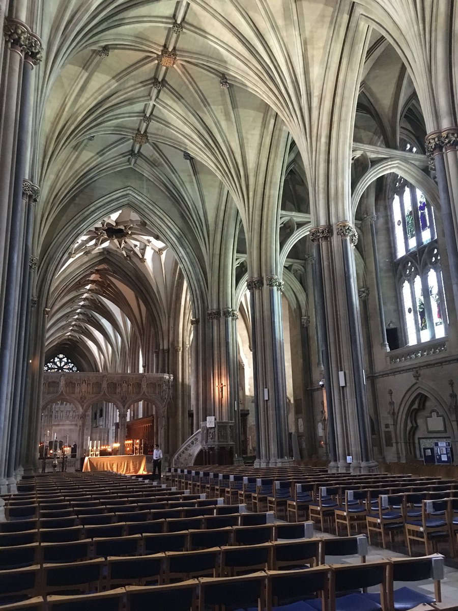 What an incredible venue for tonight’s #nightgeist at #BristolCathedral looking forward to some inspirational lighting schemes by the teams.   @zumtobelgroup @acdcled