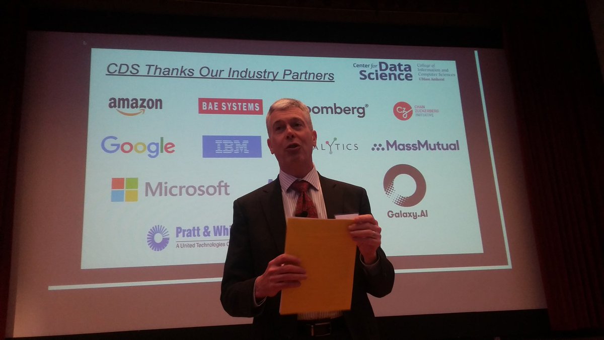 JenniferUMass's tweet photo. Thank you to @UMassDataSci industry partners @amazon @BAESystemsInc @Bloomberg @ChanZuckerberg @Google @IBMResearch @Lexalytics @massmutual @Microsoft @MITREcorp @PrattWhitneySMA @Oracle
#umassdatascience @umasscs https://t.co/cG29lySLpC