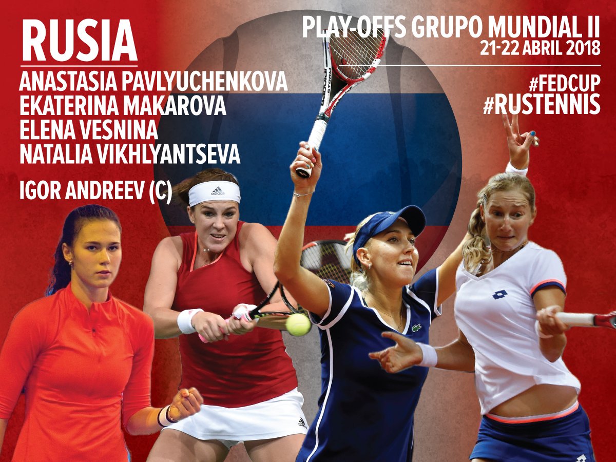 Tenisalmaximo's tweet photo. Fed Cup: Países que jugarán los Play Offs del Grupo Mundial II
#FedCup #RUSLAT #ESPPAR https://t.co/FVk3uAW5ga