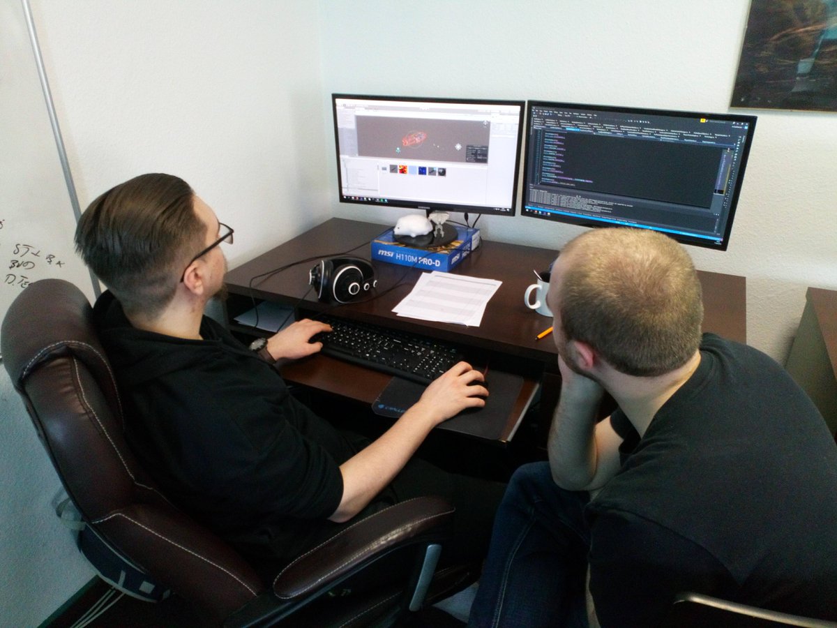 MORE4X's tweet photo. A sneak peak from our everyday work! This time consultations on visual details of the battle system.
#MORETheGame #gamedev #IndieGameDev
#BehindtheScenes #igsupdate https://t.co/ecxoDawyJn