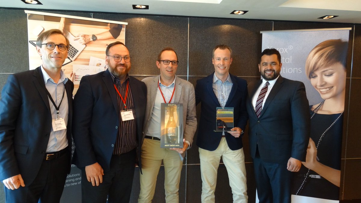 XeroxDocuShare's tweet image. Congratulations to DocuShare Annual Partner Award 2018 Gold winners Xenith UK, TG Consulting. for your excellence in delivery!
#DocuSharePartnerForum #ECM 
@Xenith_UK #TGCConsulting