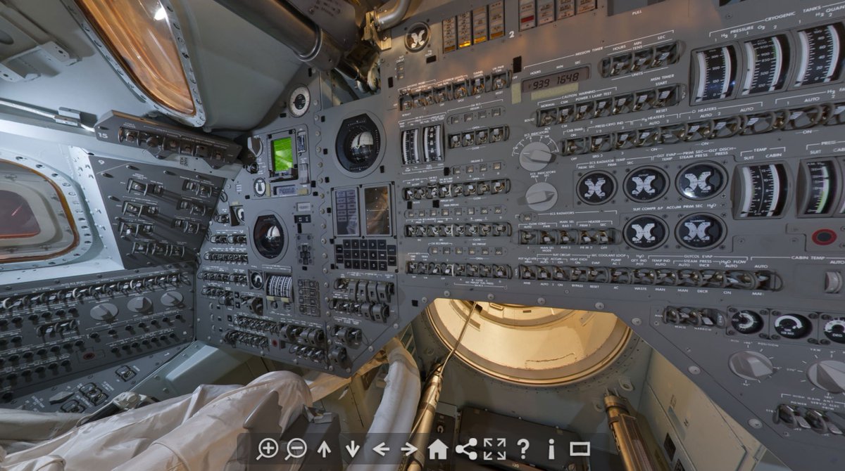 Apollo Command Module Control Panel