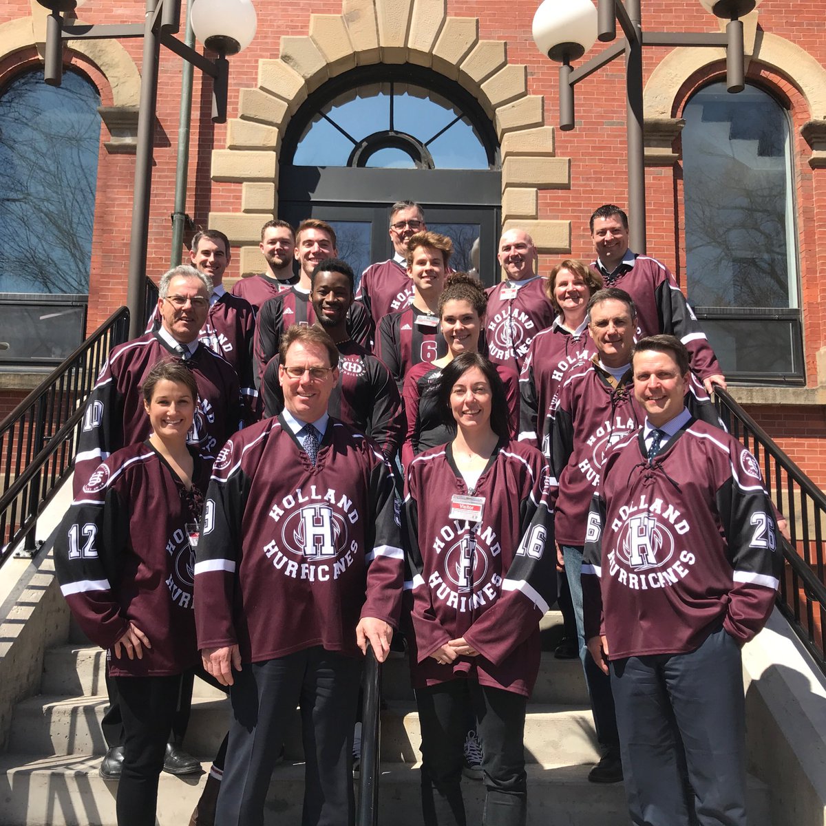 We are happy to join with MLAs from the official opposition today for jersey day at the legislature! #HumboldtStrong