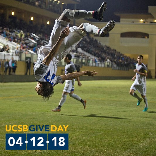 Head over heels for #UCSBGiveDay. Be part of the UCSB Men's Soccer Story! 
 giveday.ucsb.edu/giving-day/601…