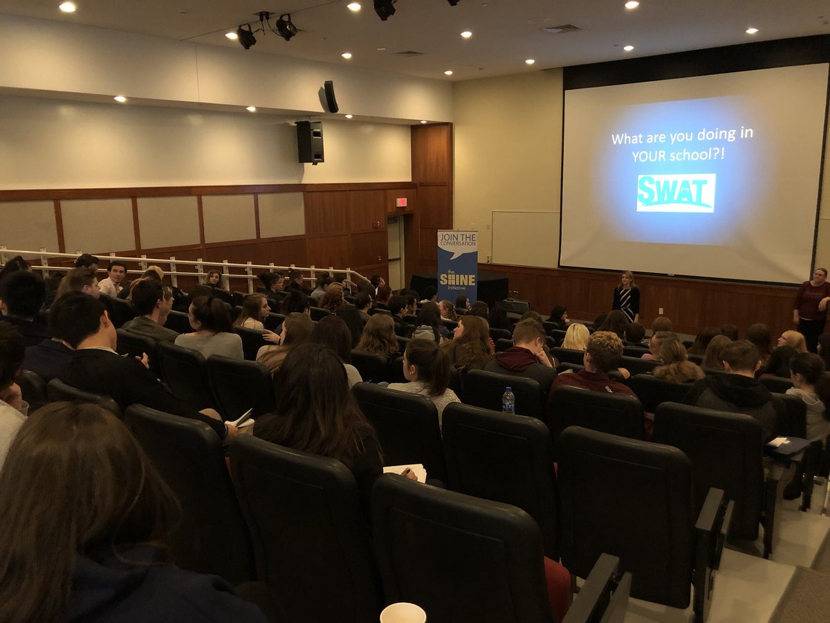 <a href="/SJShrewsbury/">Saint John's</a> hosting the 2nd annual student Mental Wellness Summit in partnership with @the_shine_MA  over 100 students from area high schools engaged in a conversation about wellness!