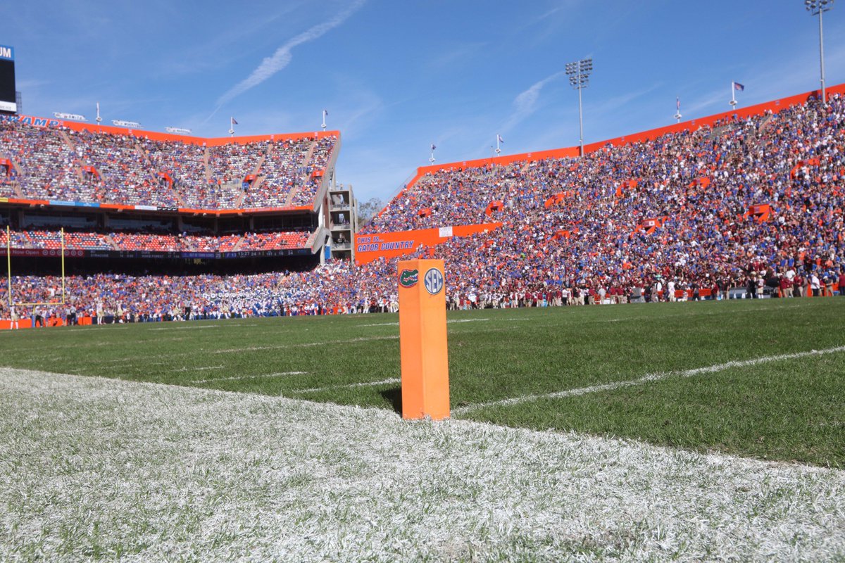 GatorsFB's tweet photo. ANNOUNCEMENT: @UF alums Gary Condron &amp; Bill Heavener  will serve as Celebrity Head Coaches for Saturday's #OBGame.  

Congrats to these Great #Gators!  

#PackTheSwamp https://t.co/w5JeoVHFgC