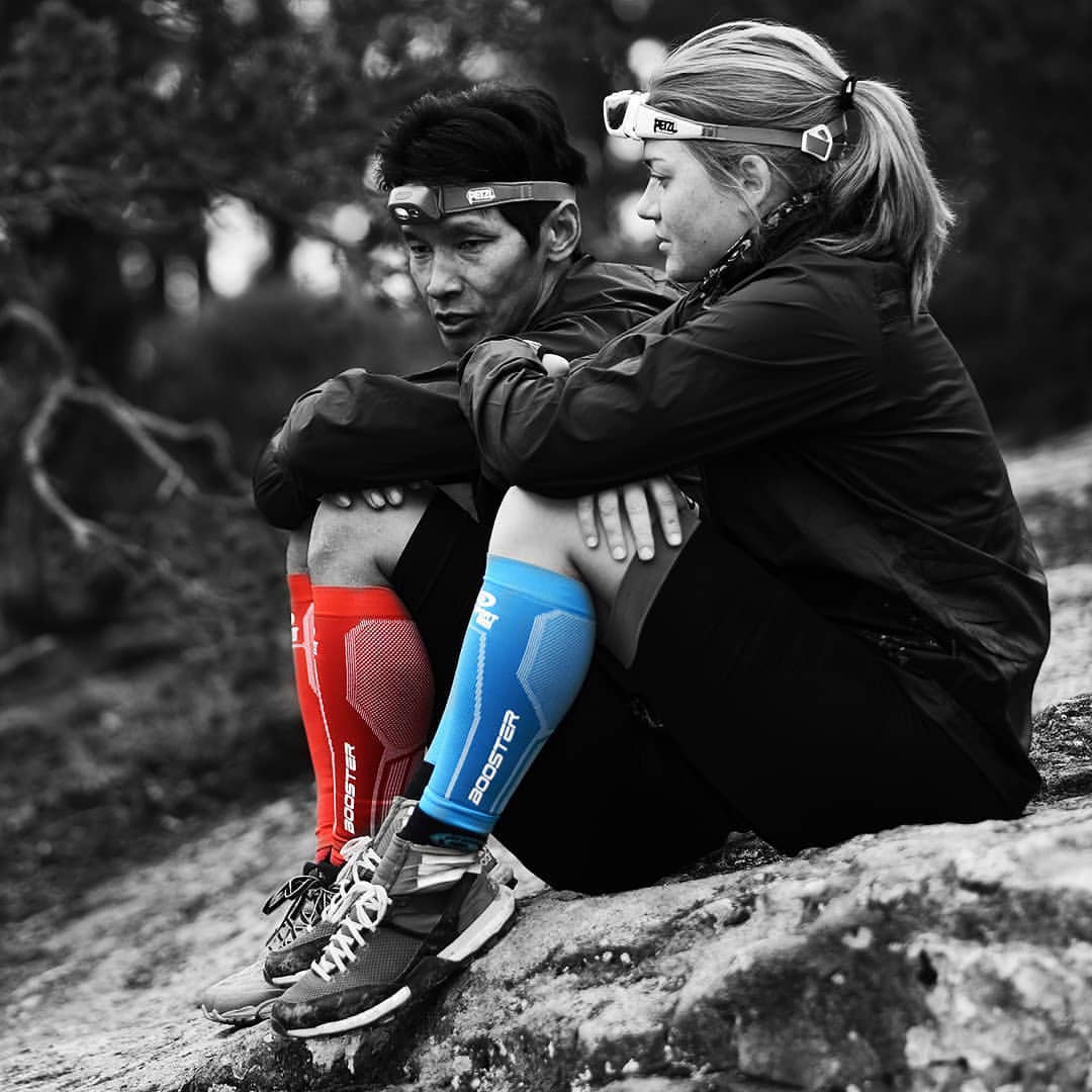 Booster Elite Calf Compression Sleeves from BV Sport - Running buddies for your legs :)