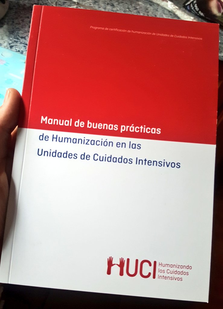 FHSanidad's tweet photo. Muy felices por el resultado de la edición del Manual de #BuenasPrácticas en Humanización de las #UCI, y muy agradecidos a @MedtronicES por la impresión. Arranca la conversión de las UCI en HUCI!! Pon la H que #humaniza 
#benditalocura 🙌🏼🙌🏼🙌🏼 https://t.co/gP2r4LR5Jl