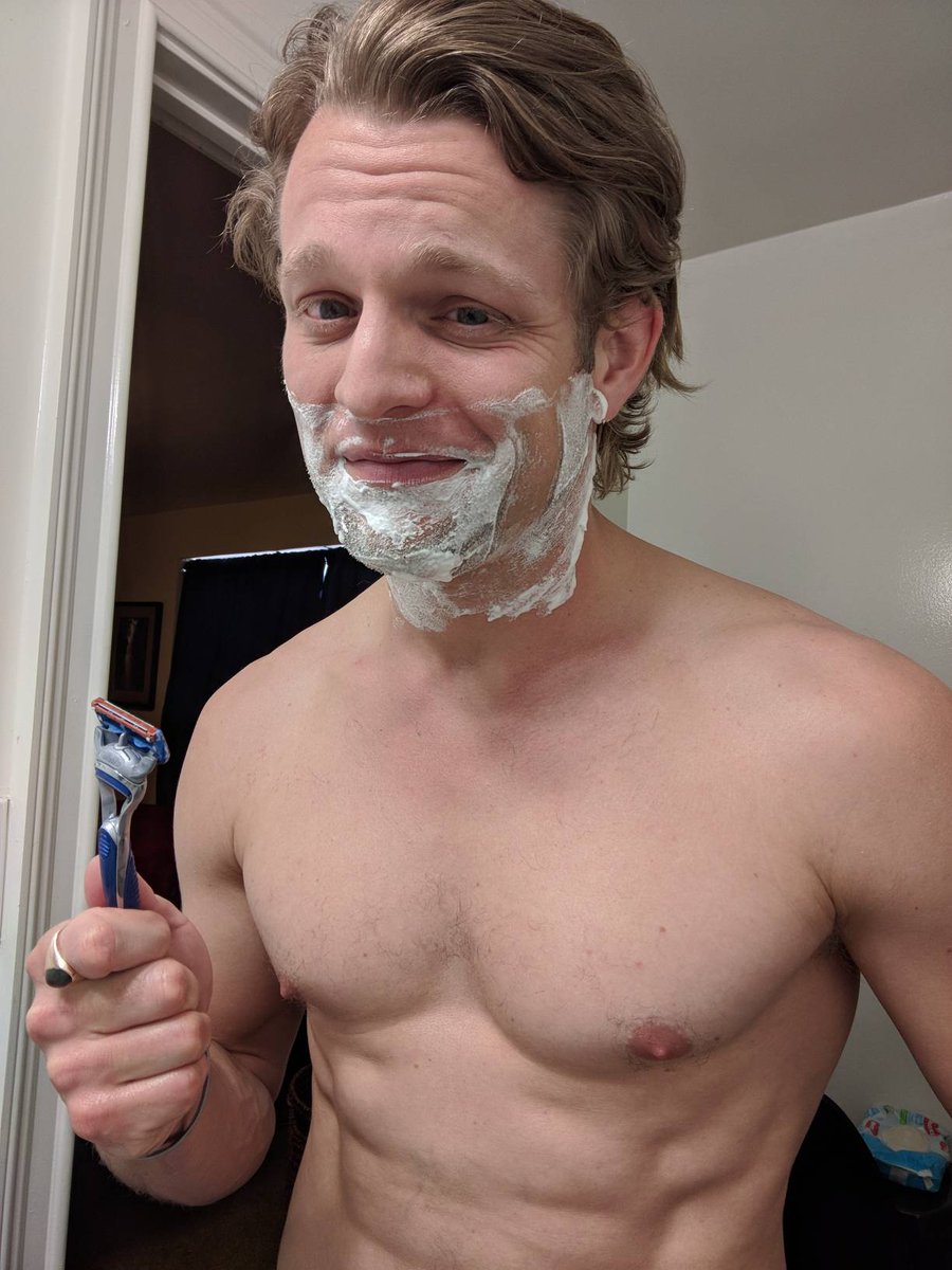 ChaseRColeman's tweet photo. Sometimes you gotta bust out the razor and shaving cream for an audition... #audition #actor #actor #lifeinthelight #actorlife #entertainment #industry #dancingmonkey #rockon https://t.co/abrYx0hS2K