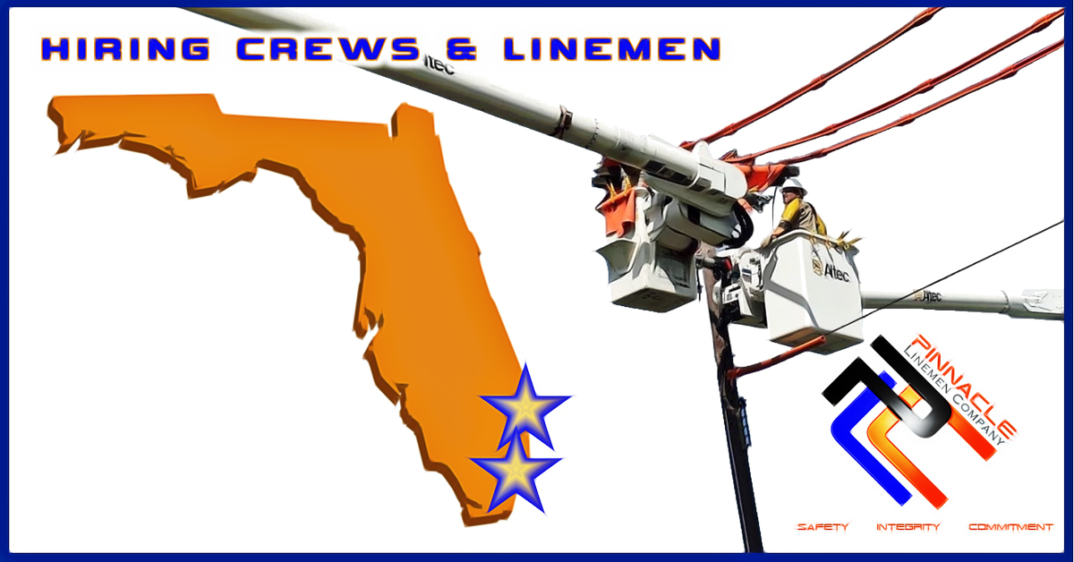 APPLY HERE pinnaclelinemen.com/new-hire-appli…
#lineman #linelife #linemanjobs #stormsoldiers #powerlineman #powerlines