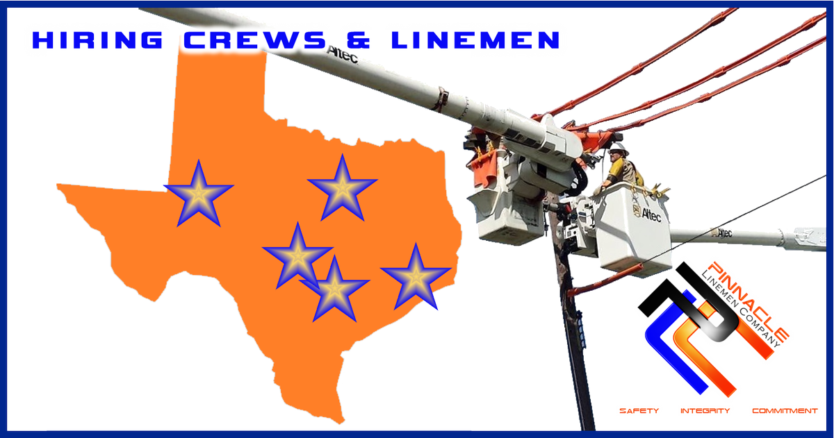 APPLY HERE pinnaclelinemen.com/new-hire-appli…
#lineman #linelife #linemanjobs #stormsoldiers #powerlineman #powerlines