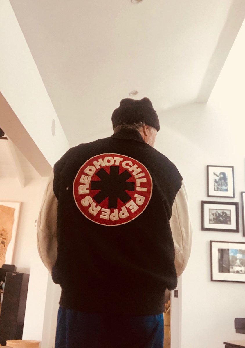 RHCPchad's tweet image. Found my old coat from ‘89. Who wants it? #TBThursday #TBT