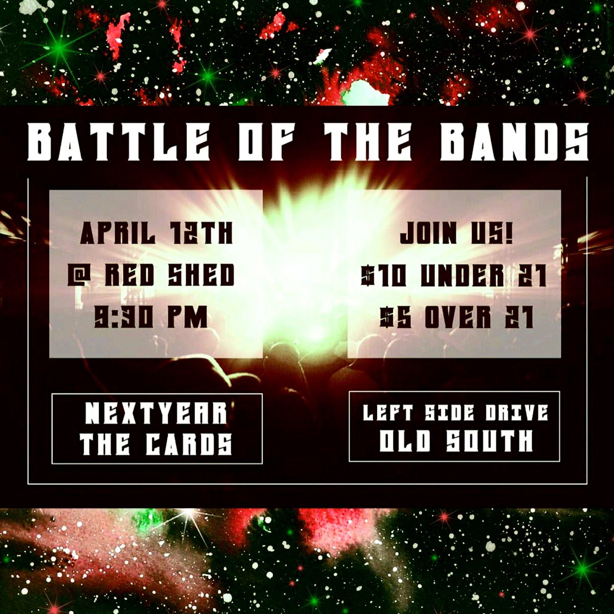 TONIGHT IS THE NIGHT!! ALL donations at the door go to <a href="/uabepositive/">B+ Foundation UA</a> in the fight against childhood cancer!! #letsROCK
