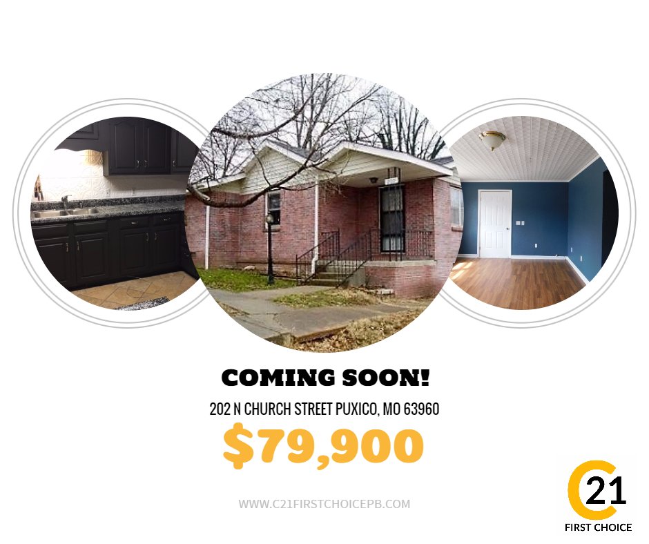c21FCPB's tweet photo. #WeSell573 #RealEstate #Home #Puxico #PoplarBluff #LuxuryProperty #C21FirstChoice #ComingSoon https://t.co/UuTRtZJPM2