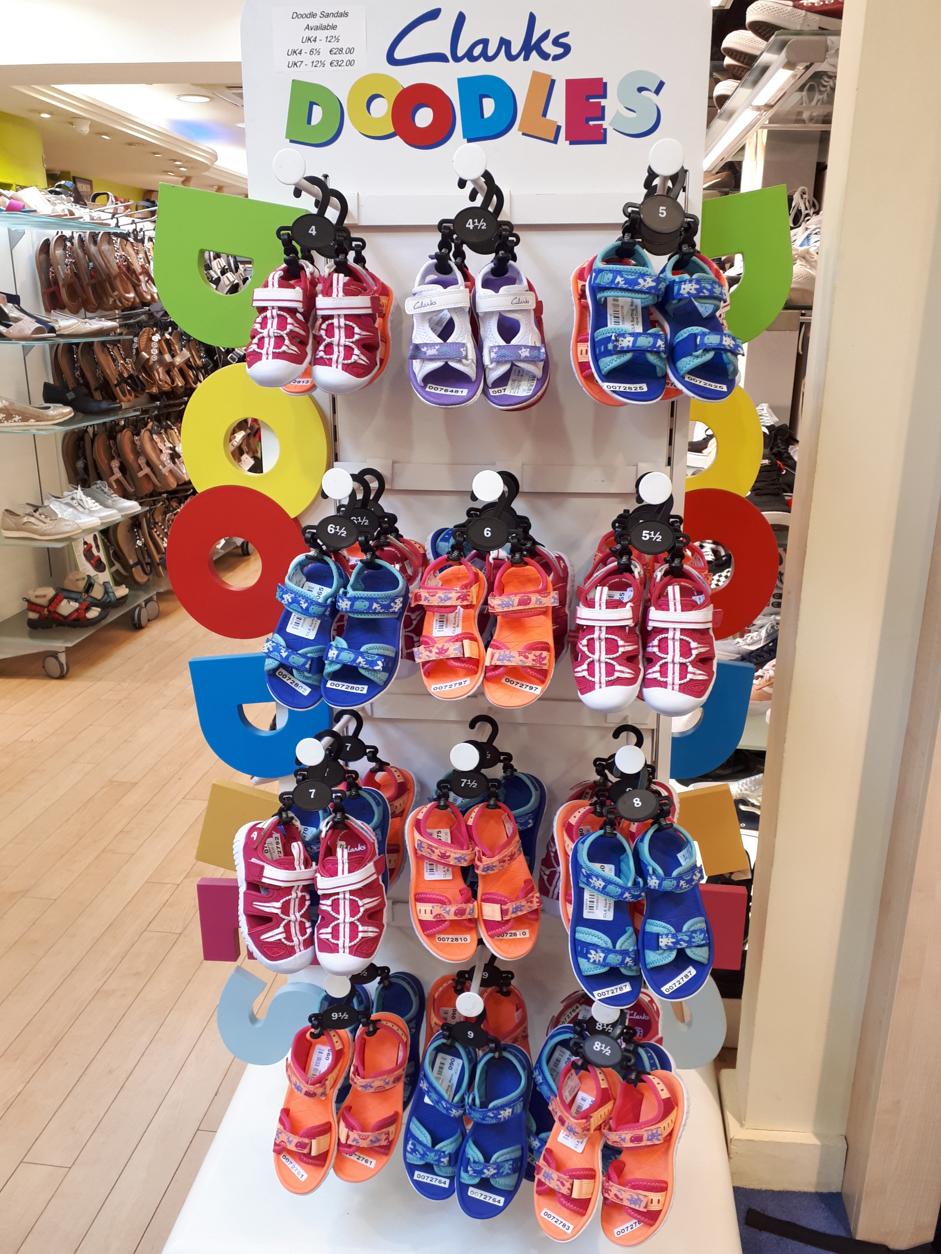Clarks clearance doodles 2018