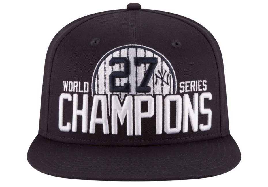 yankees 27 championships hat