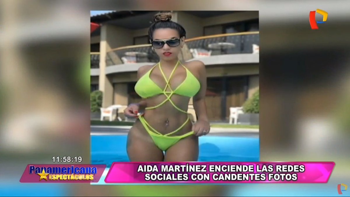 PEspectaculos's tweet photo. ENVIVO] #PanamericanaEspectáculos Aida Martinez enciende las redes sociales con candentes fotos►https://t.co/FHNqDx9w3X https://t.co/DCTllIVkJH