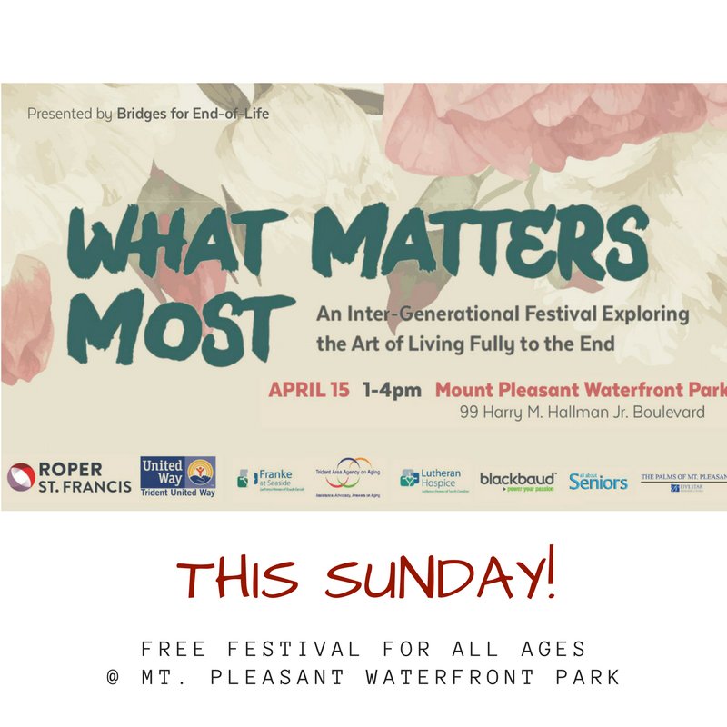 "Almost everything will work again if you unplug it for a few minutes, including you." <a href="/ANNELAMOTT/">ANNE LAMOTT</a>   So, join us Sunday 4/15 to reflect, rejuvenate &amp; share #WhatMattersMost. For details visit bit.ly/MattersMostFest #chsnews