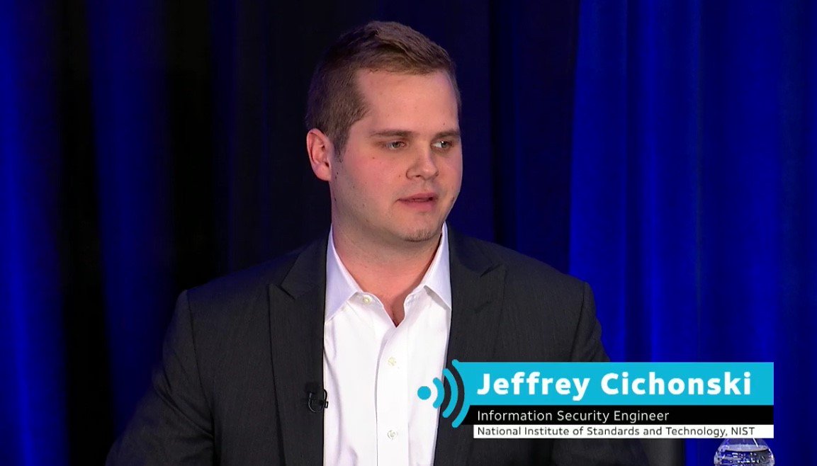 attdcforum's tweet photo. “Standards are important and NIST helps to support private industry to drive the standards development process. Helps achieve trade and commerce, drive international security, and drive innovation.” Jeffrey Cichonski @usnistgov #ATTPolicyForum #Secure5GNetworks https://t.co/5utX6PeEgr