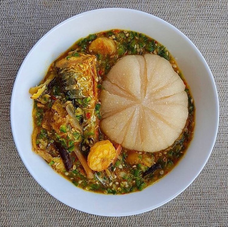 Eba Gari and Ukro