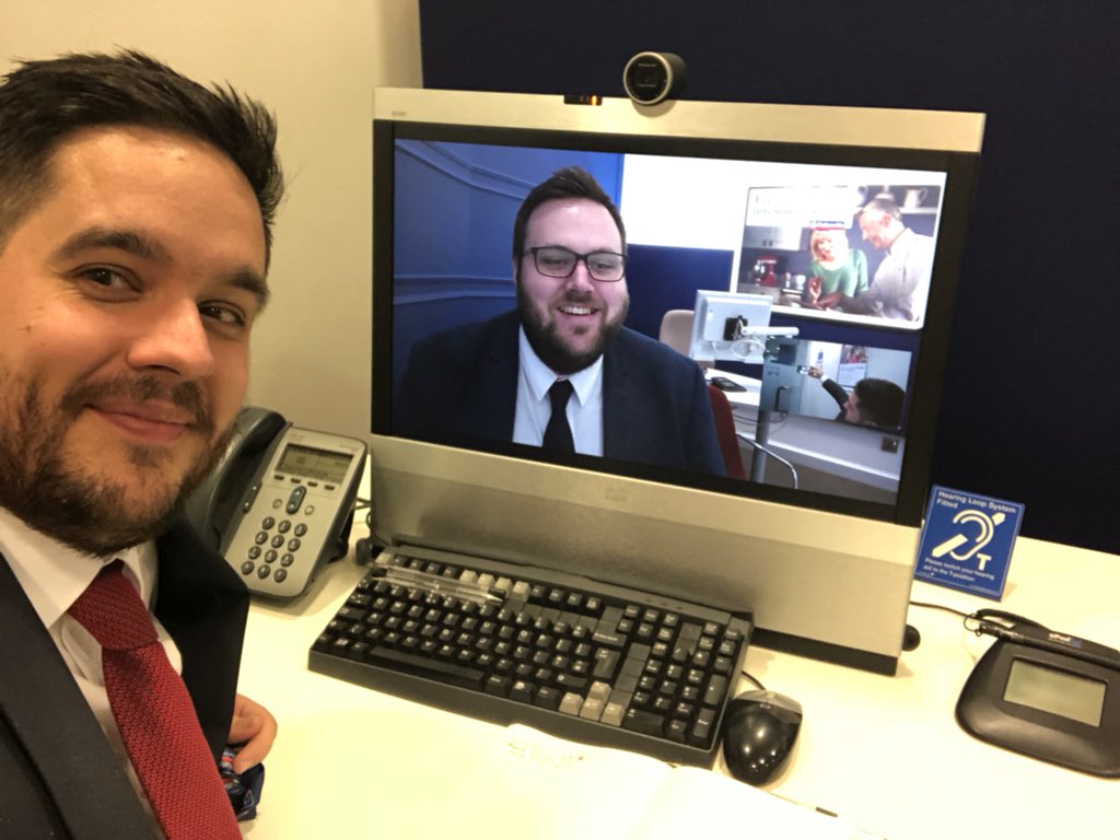 RyanVirginMoney's tweet photo. Great catch up with @LewPew in Doncaster. #topSBM https://t.co/UhAO24ql0Z