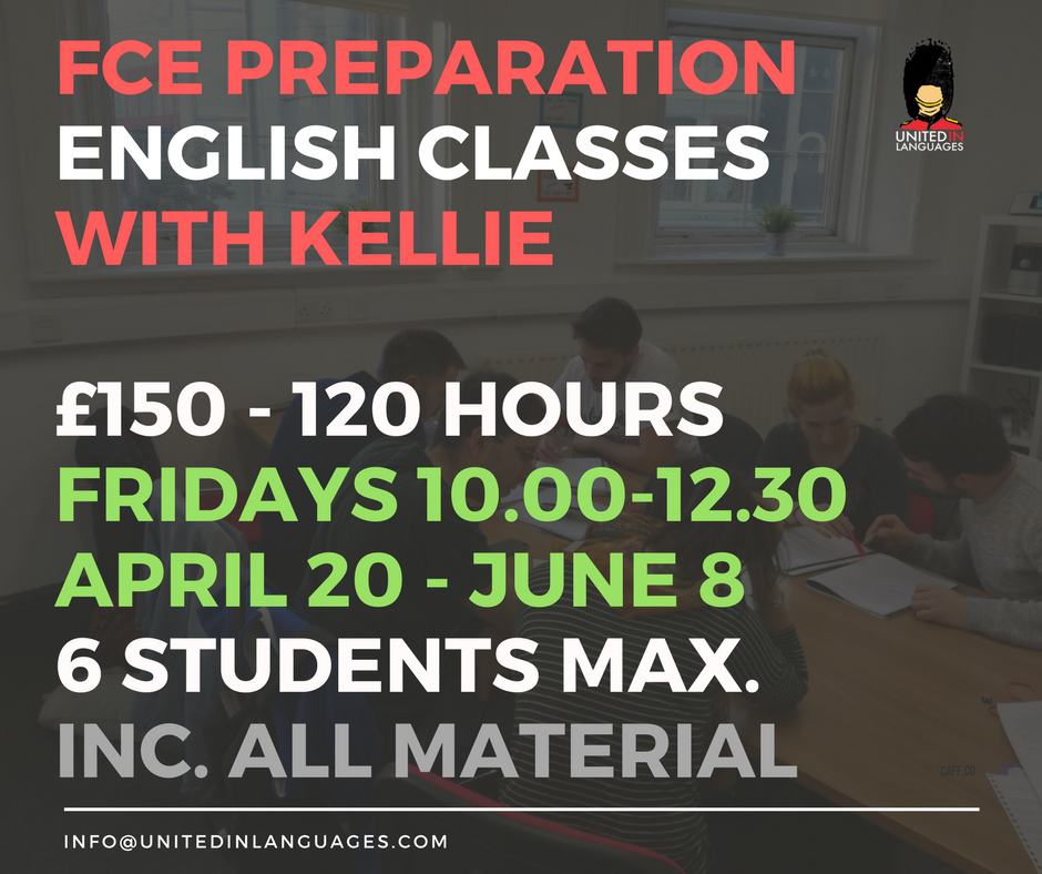 Who wants to prepare for the FCE?!
