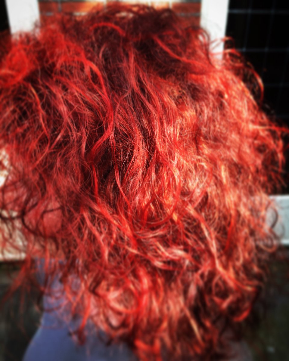 bywendys's tweet photo. Redheads have more fun! ❤️ Wij ook als we zo’n prachtige kleur mogen maken als bij deze dame! 😍 Made by Romy. #beautifulredhead #colorartist #bywendys #redhead #elumen #goldwell #loveit 😍 https://t.co/PRgkGQta2j