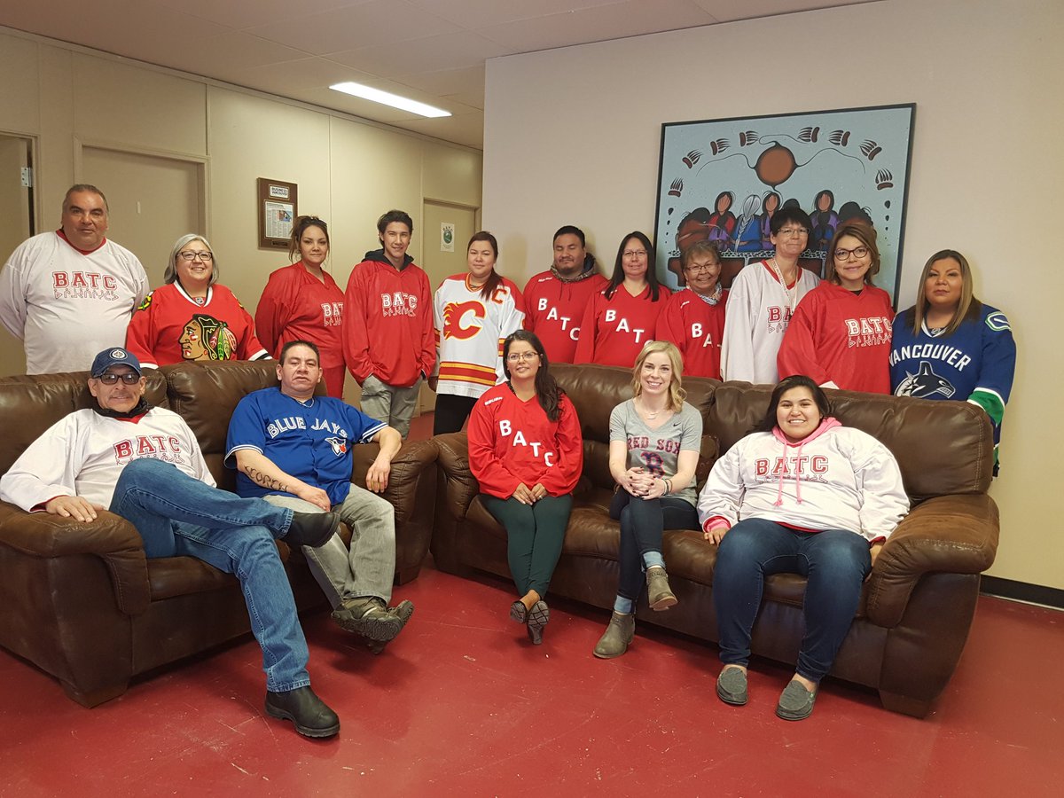 Jersey Day at BATC, in support of the Humboldt Broncos #HumboldtStrong #JerseyForHumboldt