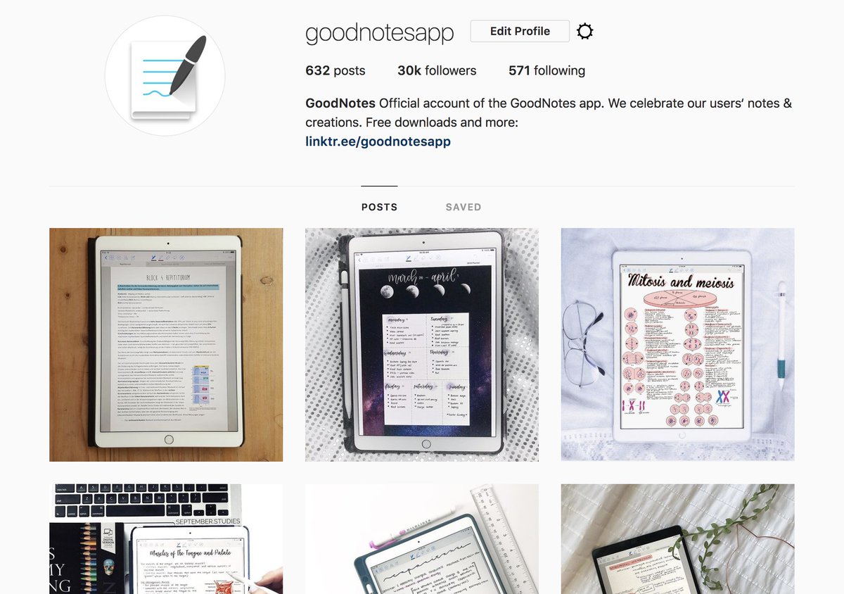 Goodnotes tweet media