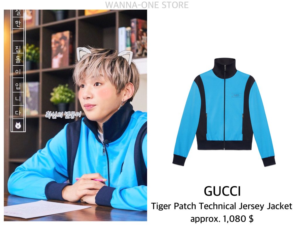 gucci tiger patch jacket